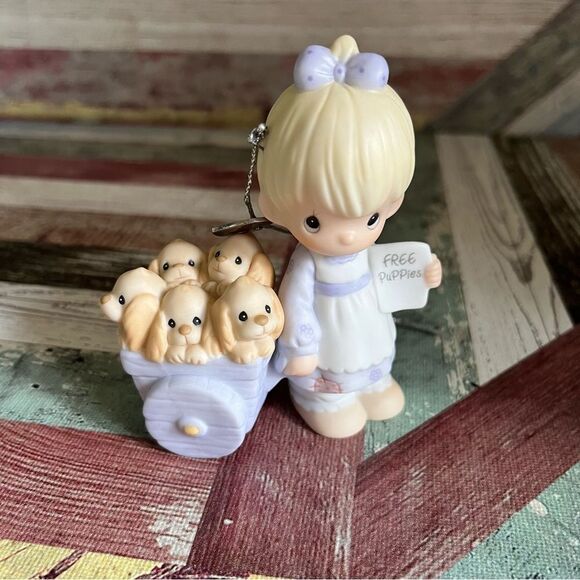 Precious Moments God Loveth a Cheerful Giver 25th Anniversary Ornament EUC RARE - Picture 3 of 9